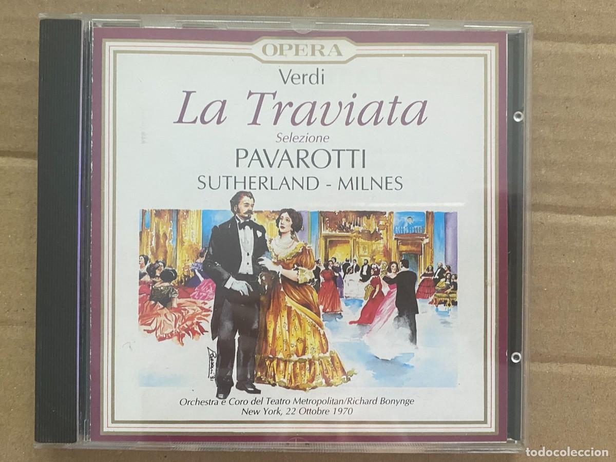 CDs de m&uacute;sica: CD VERDI - LA TRAVIATA - PAVAROTTI - Foto 1