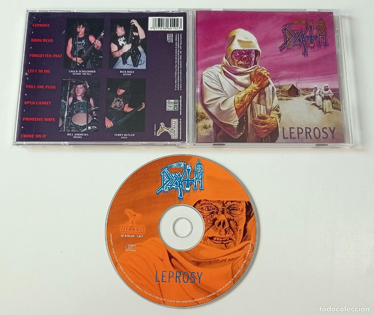 CDs de m&uacute;sica: CD DEATH - LEPROSY -------- - Foto 2