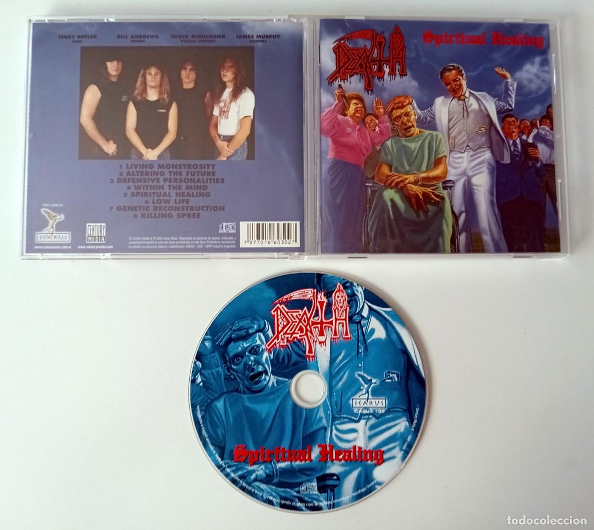 CDs de m&uacute;sica: CD DEATH - SPIRITUAL HEALING - Foto 2