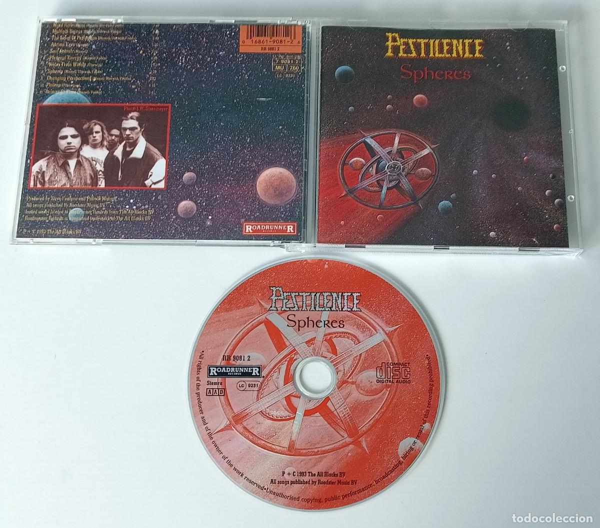 CDs de m&uacute;sica: CD PESTILENCE - SPHERES - Foto 2