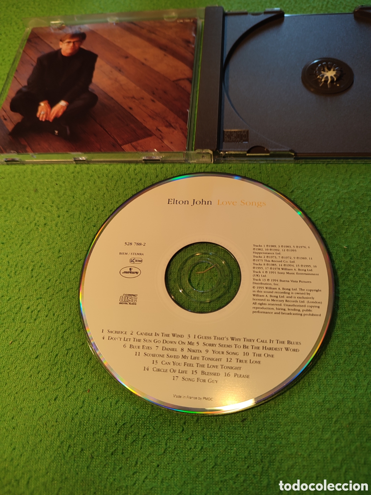 CDs de m&uacute;sica: Elton John - Love Songs - Foto 2