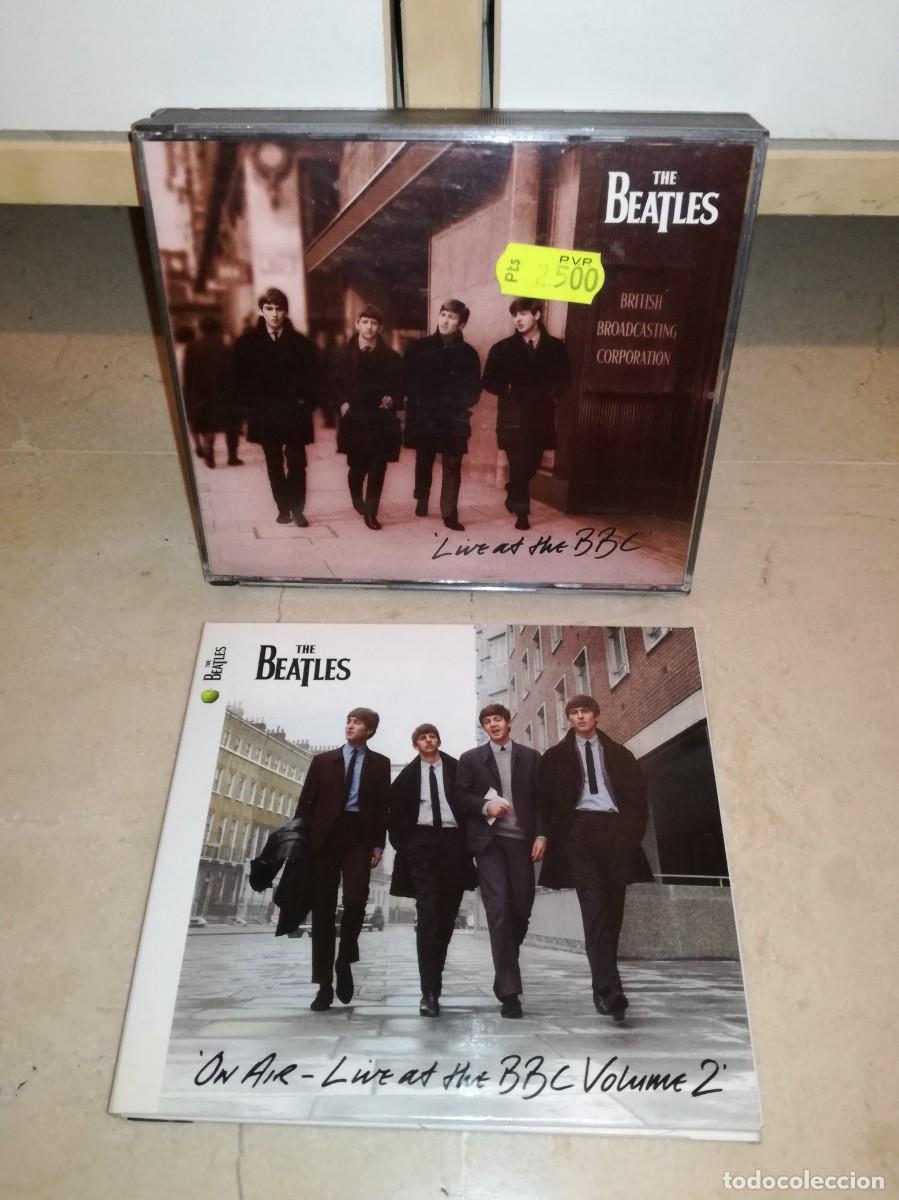 CDs de M&uacute;sica: THE BEATLES-2 CDS DOBLES CON AMPLIO LIBRETO-LIVE AT THE BBC VOLUMEN 1 Y 2