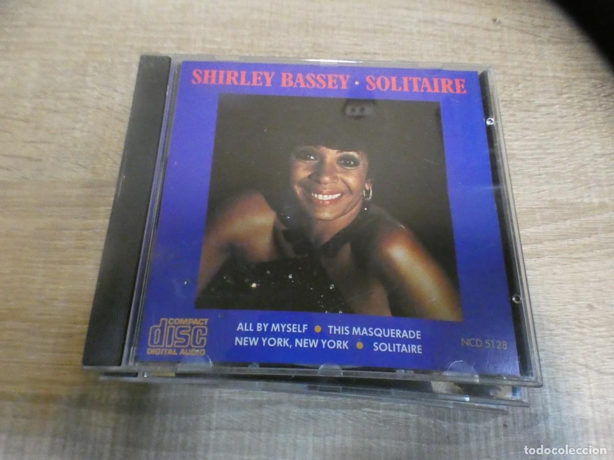 CDs de m&uacute;sica: PACC360 CD ESTADO CORRECTISIMO SHIRLEY BASSEY SOLITAIRE - Foto 1