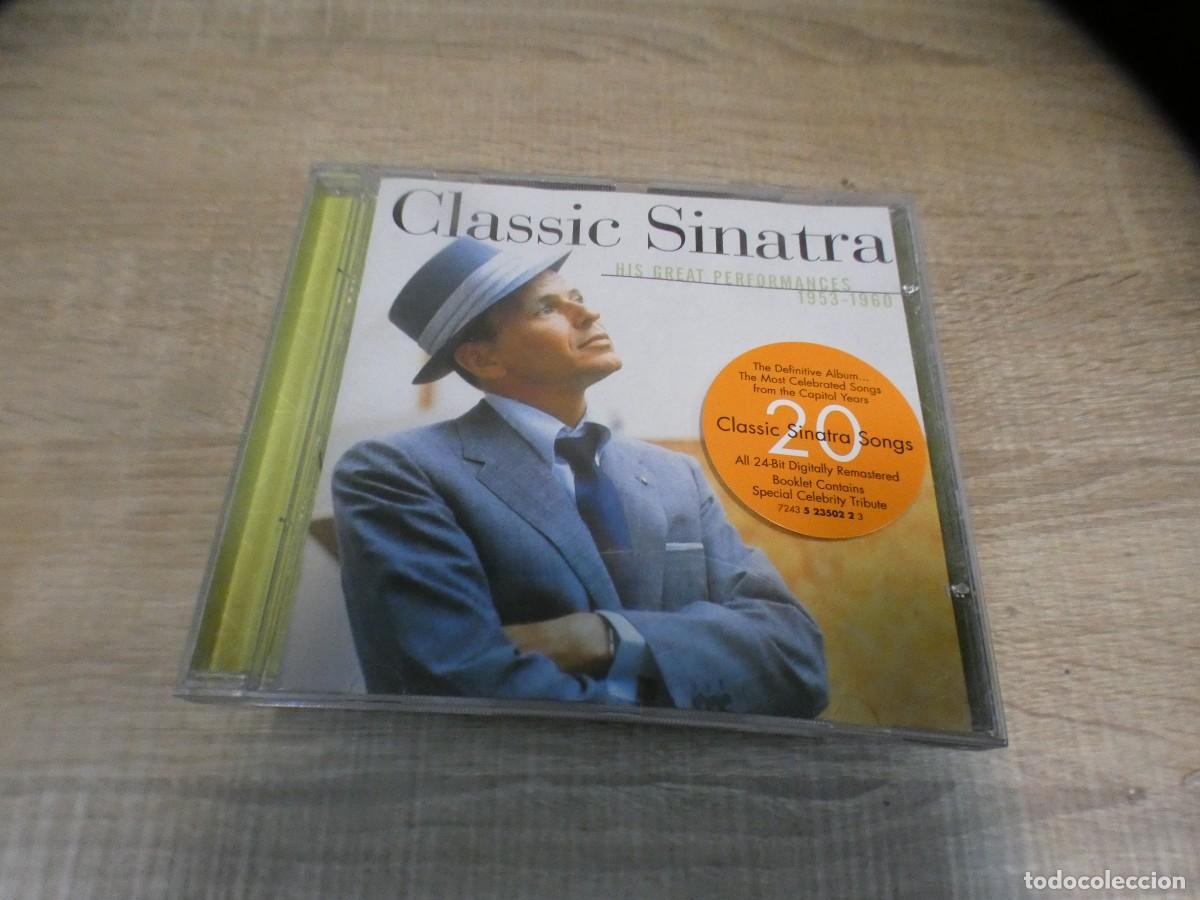 CDs de m&uacute;sica: PACC360 CD ESTADO CORRECTISIMO CLASSIC SINATRA HIS GREAT PERFORMANCES - Foto 1