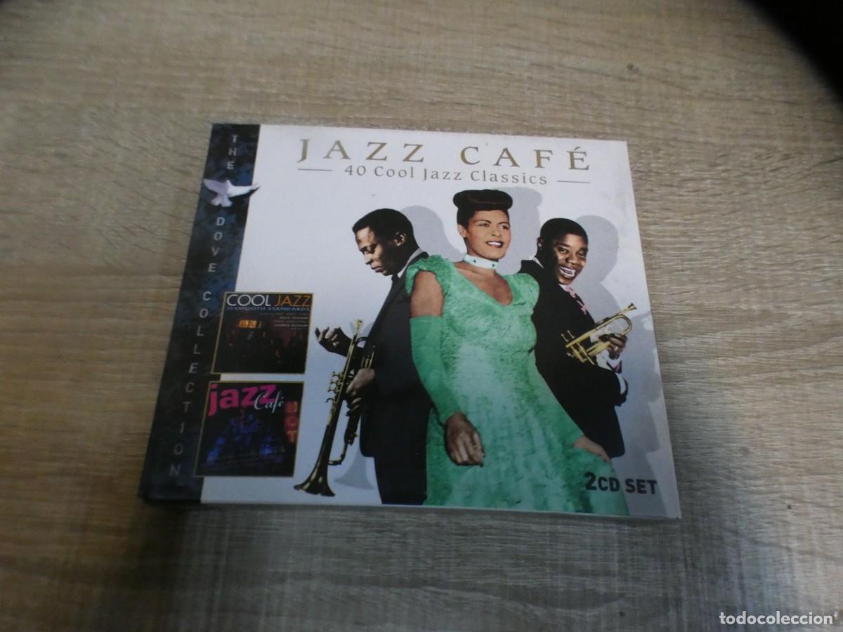 CDs de m&uacute;sica: PACC360 CD ESTADO CORRECTISIMO JAZZ CAFE 40 COOL JAZZ CLASSICS - Foto 1
