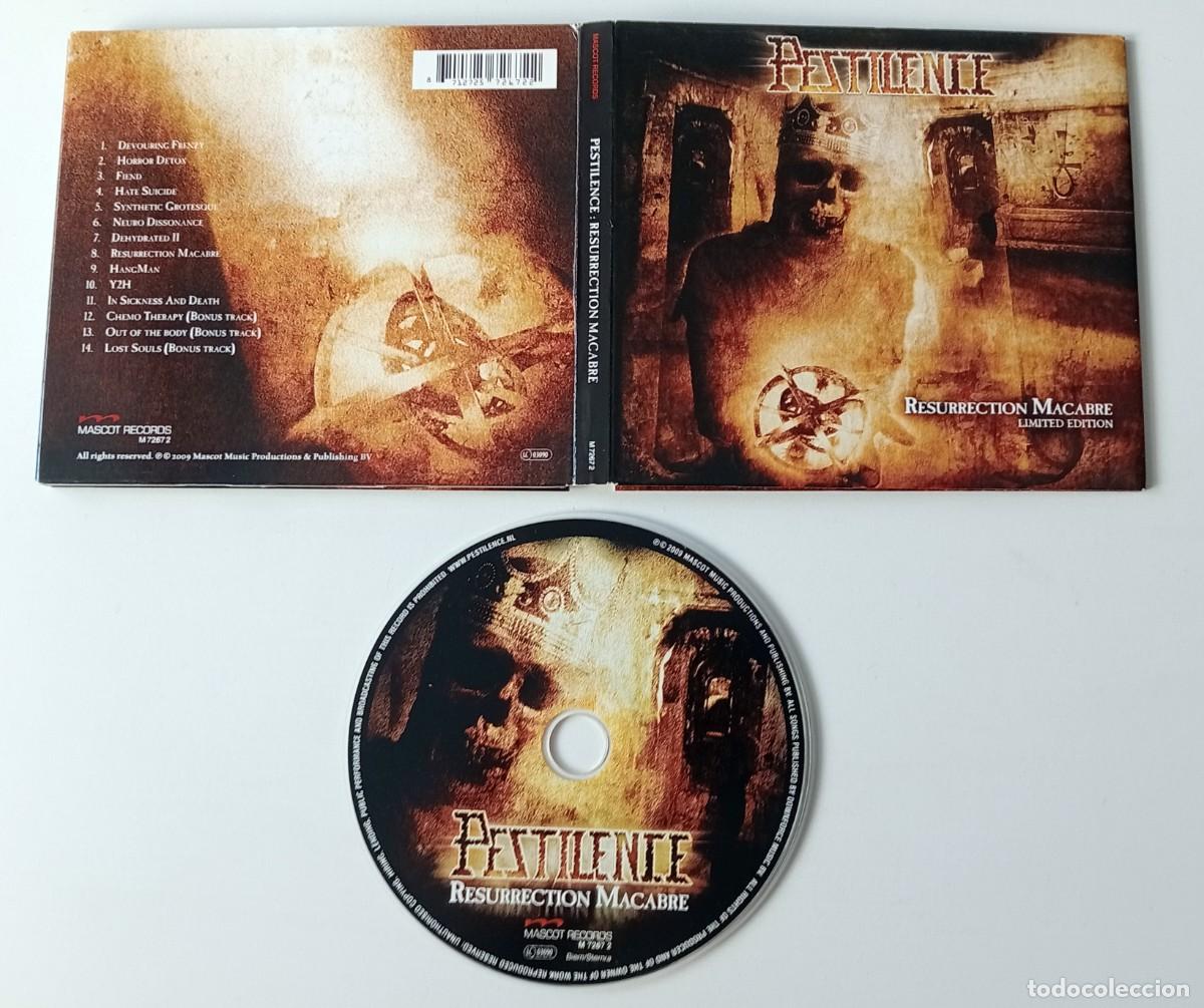 CDs de m&uacute;sica: CD PESTILENCE - RESURRECTION MACABRE - Foto 2