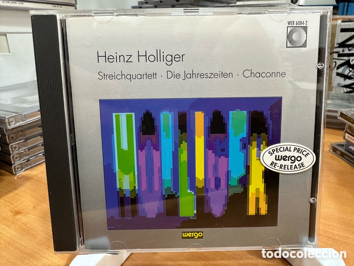 CD de M&uacute;sica: Holliger - Streichquartett, Die Jahreszeiten, Chaconne F&uuml;r Violoncello Solo (CD, Album)