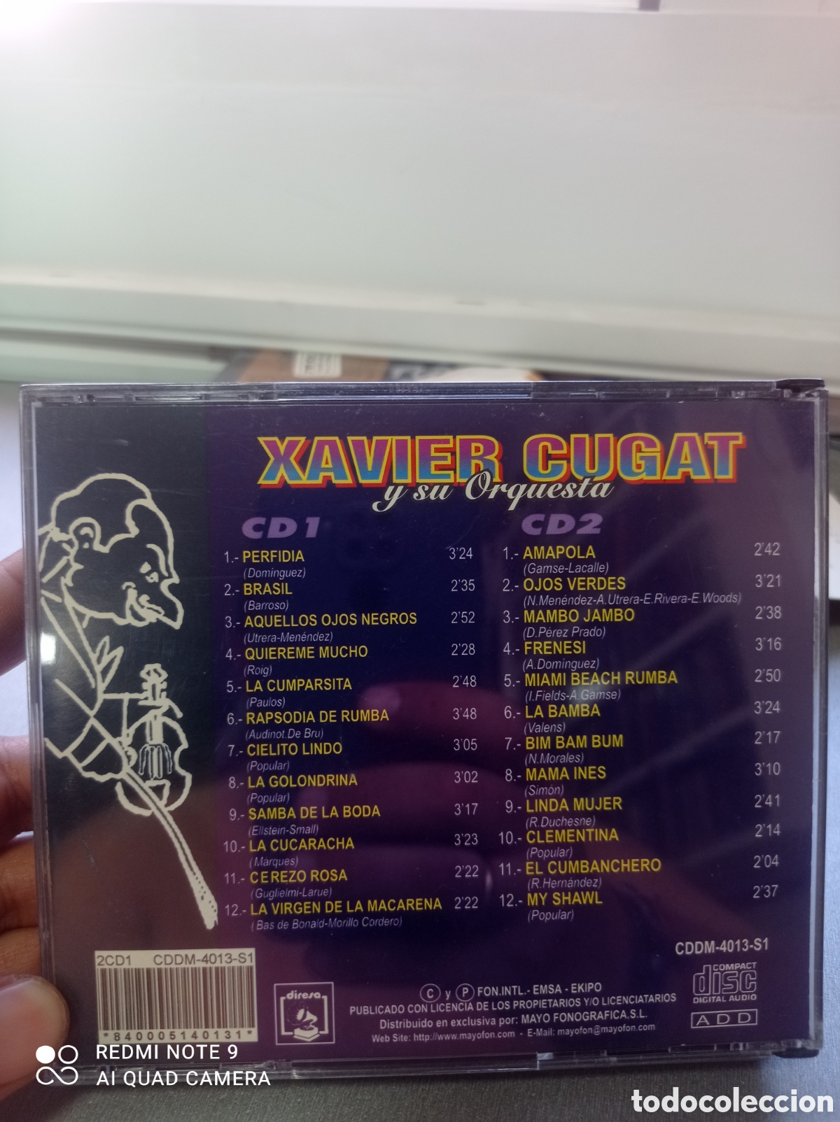 CDs de m&uacute;sica: Xavier Cugat y su orquesta - Foto 2