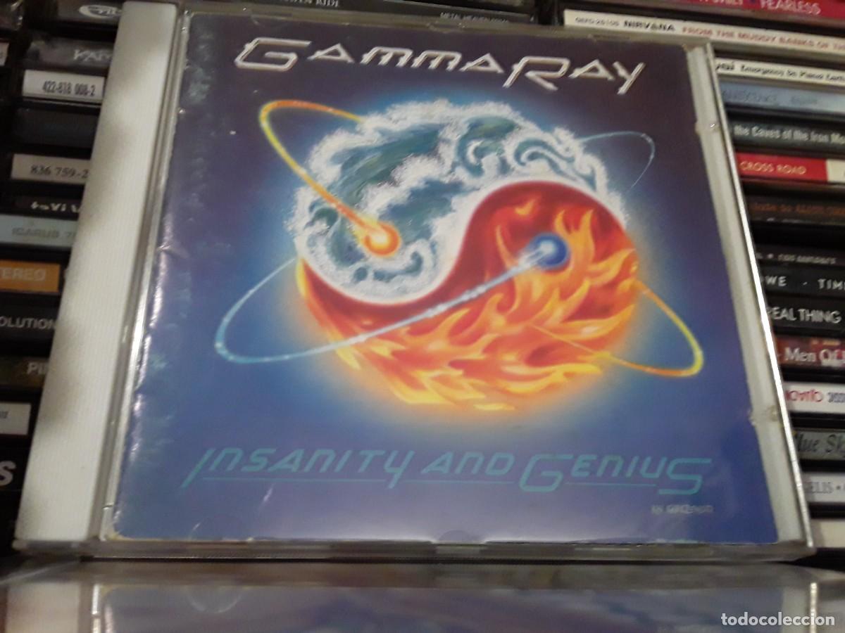 CDs de m&uacute;sica: Gamma Ray &lrm;&ndash; Insanity And Genius - cd germany 1993 - Foto 1