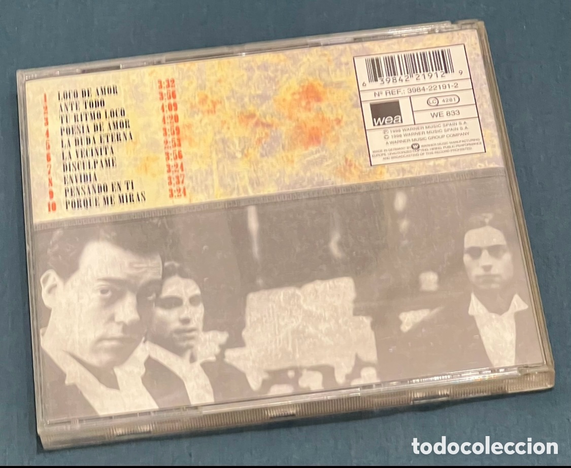 CDs de m&uacute;sica: CD. Caf&eacute; Quijano. 1998. - Foto 2