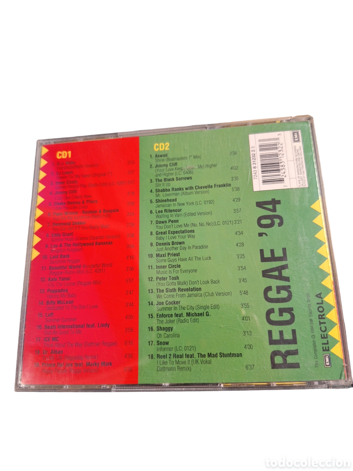 CDs de m&uacute;sica: SCD161 REGGAE 94 CD MUSICA - Foto 2