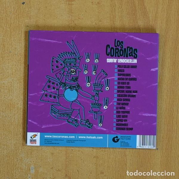 CDs de m&uacute;sica: LOS CORONAS - SURFIN TECOCHTITLAN - CD - Foto 2