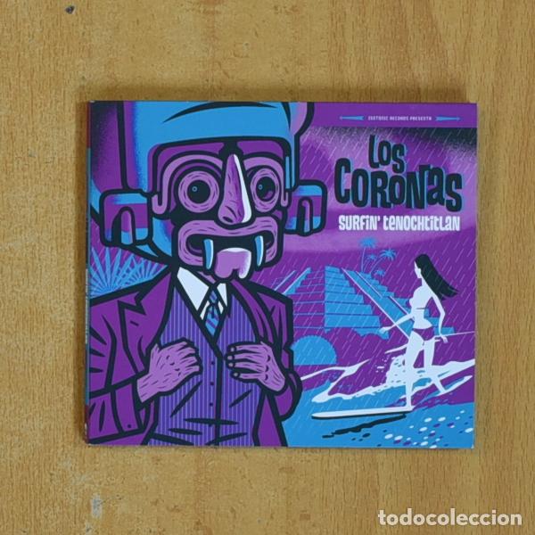CDs de m&uacute;sica: LOS CORONAS - SURFIN TECOCHTITLAN - CD - Foto 1