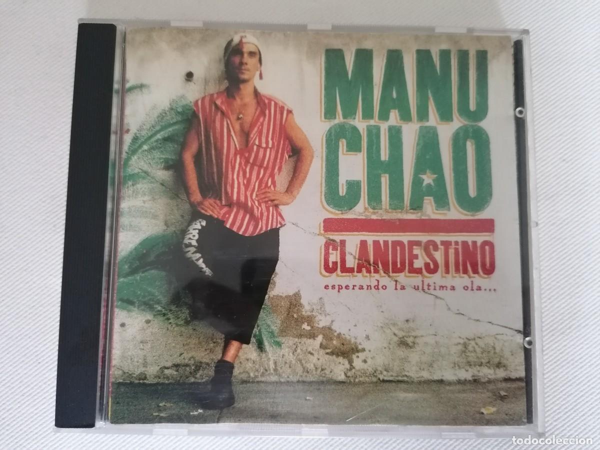 CDs de m&uacute;sica: MANU CHAO CLANDESTINO CD - Foto 1