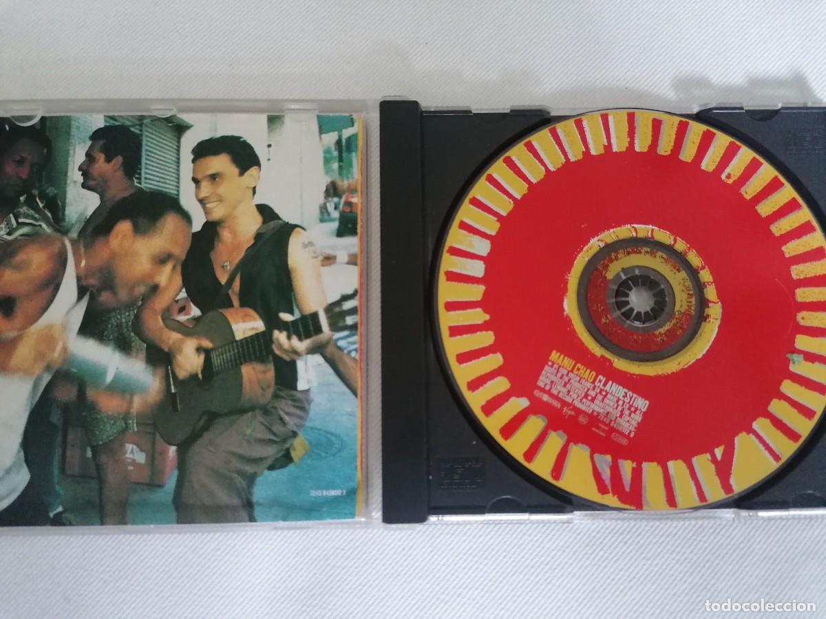 CDs de m&uacute;sica: MANU CHAO CLANDESTINO CD - Foto 3