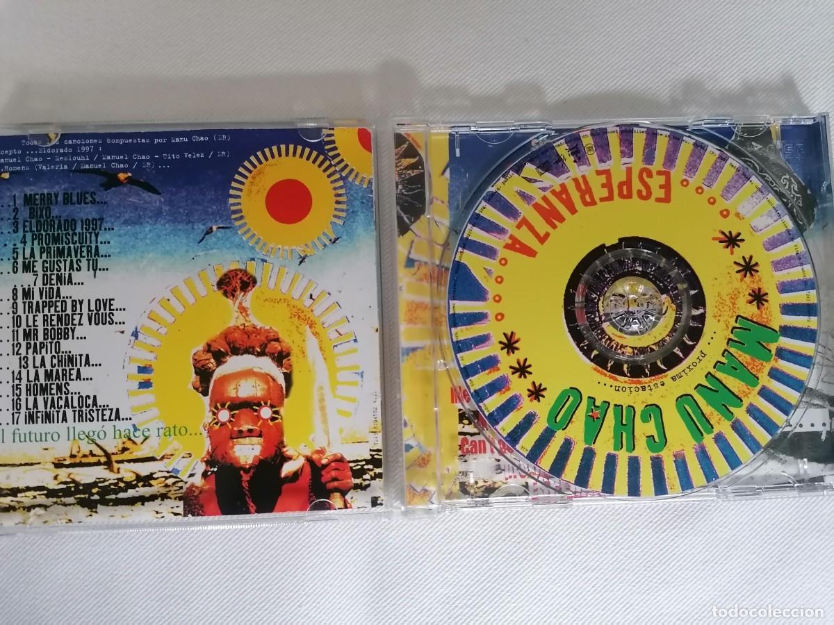 CDs de m&uacute;sica: MANU CHAO ESPERANZA CD - Foto 3