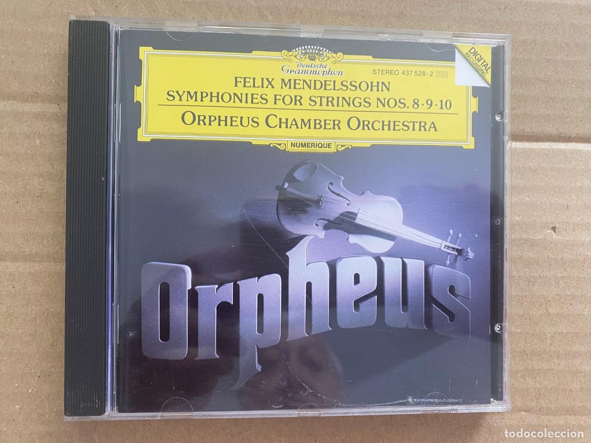 CDs de m&uacute;sica: CD MENDELSSOHN - SYMPHONIES FOR STRINGS NOS. 8 9 10 - Foto 1