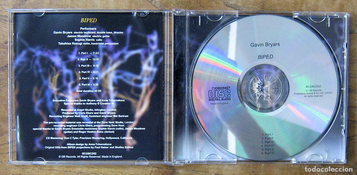 CDs de m&uacute;sica: GAVIN BRYARS - BIPED - 1992 - DANZA CONTEMPOR&Aacute;NEA, MERCE CUNNINGHAM - Foto 2
