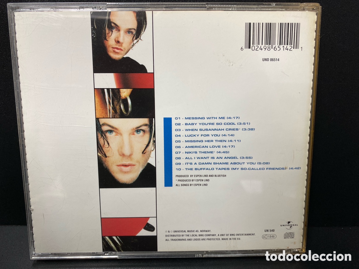 CDs de m&uacute;sica: Espen Lind - Red (CD, Album) - Foto 2