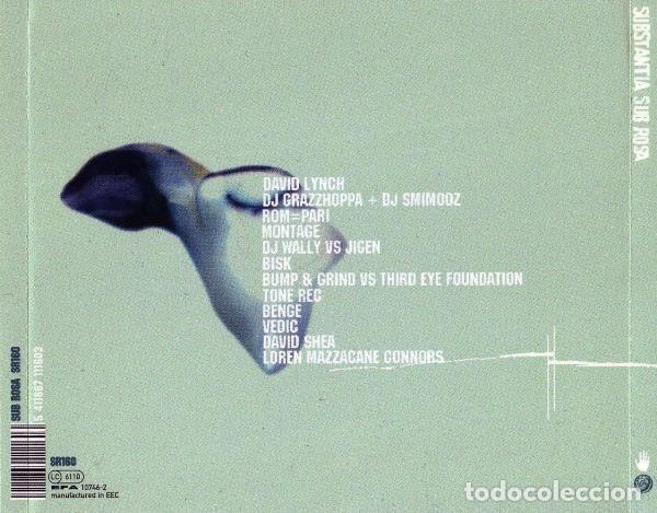 CDs de m&uacute;sica: Substantia - Various Electronic - Foto 2