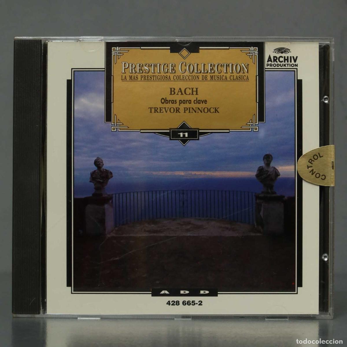 CDs de Musique: CD. BACH Obras para clave TREVOR PINNOCK