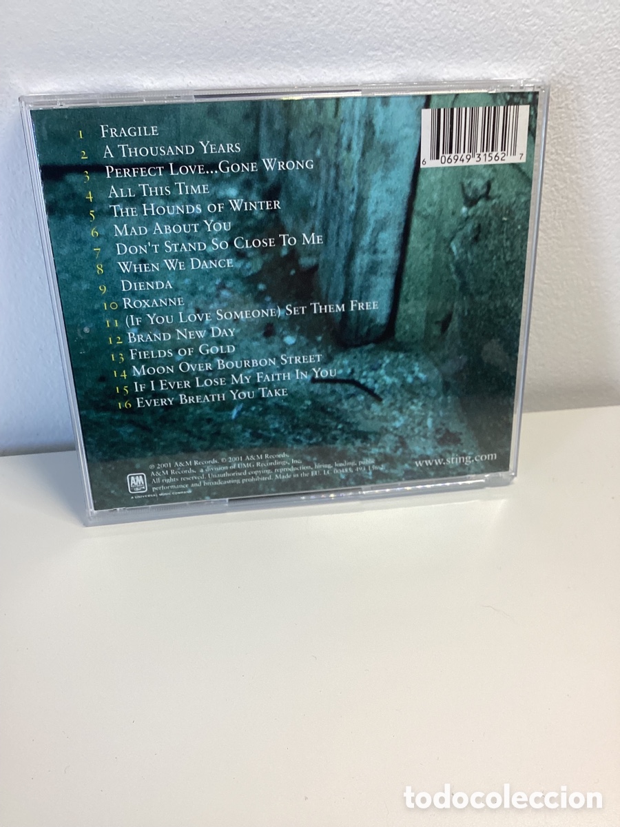 CDs de m&uacute;sica: Sting - ...All This Time - Cd 2001 - Foto 2
