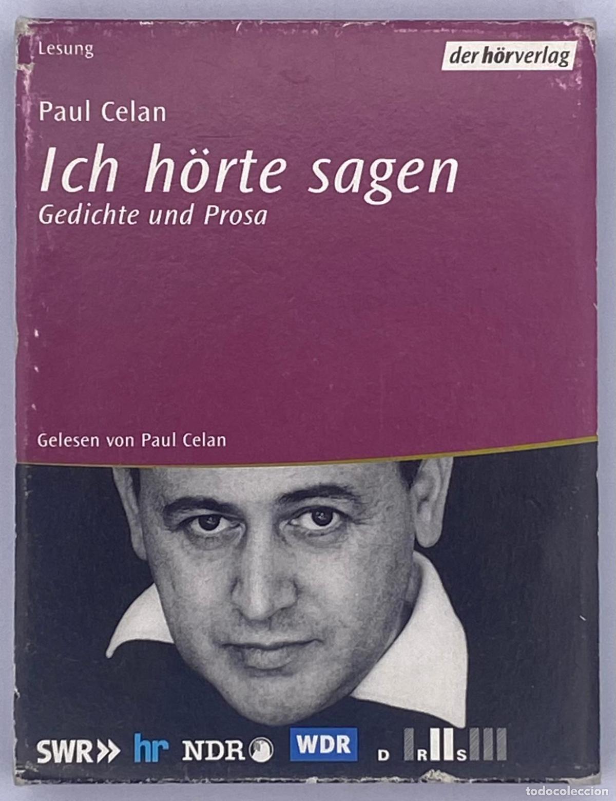 CDs de m&uacute;sica: PAUL CELAN. ICH H&Ouml;RTE SAGEN. CC - Foto 1