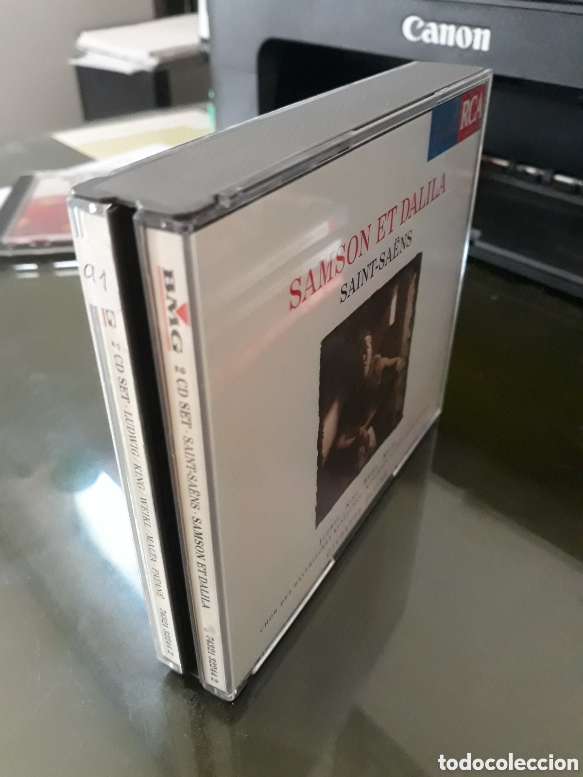CDs de m&uacute;sica: SAINT-SA&Euml;NS: SAMSON ET DALILA - RCA - 2 CD - Foto 3