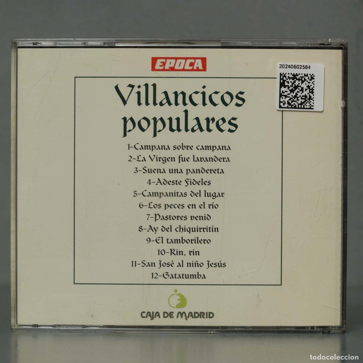 CDs de m&uacute;sica: CD. VILLANCICOS POPULARES - Foto 2