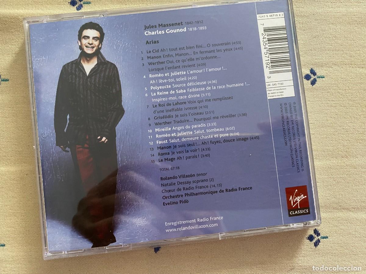 CDs de m&uacute;sica: CD ROLANDO VILLAZON - ARIAS - Foto 2