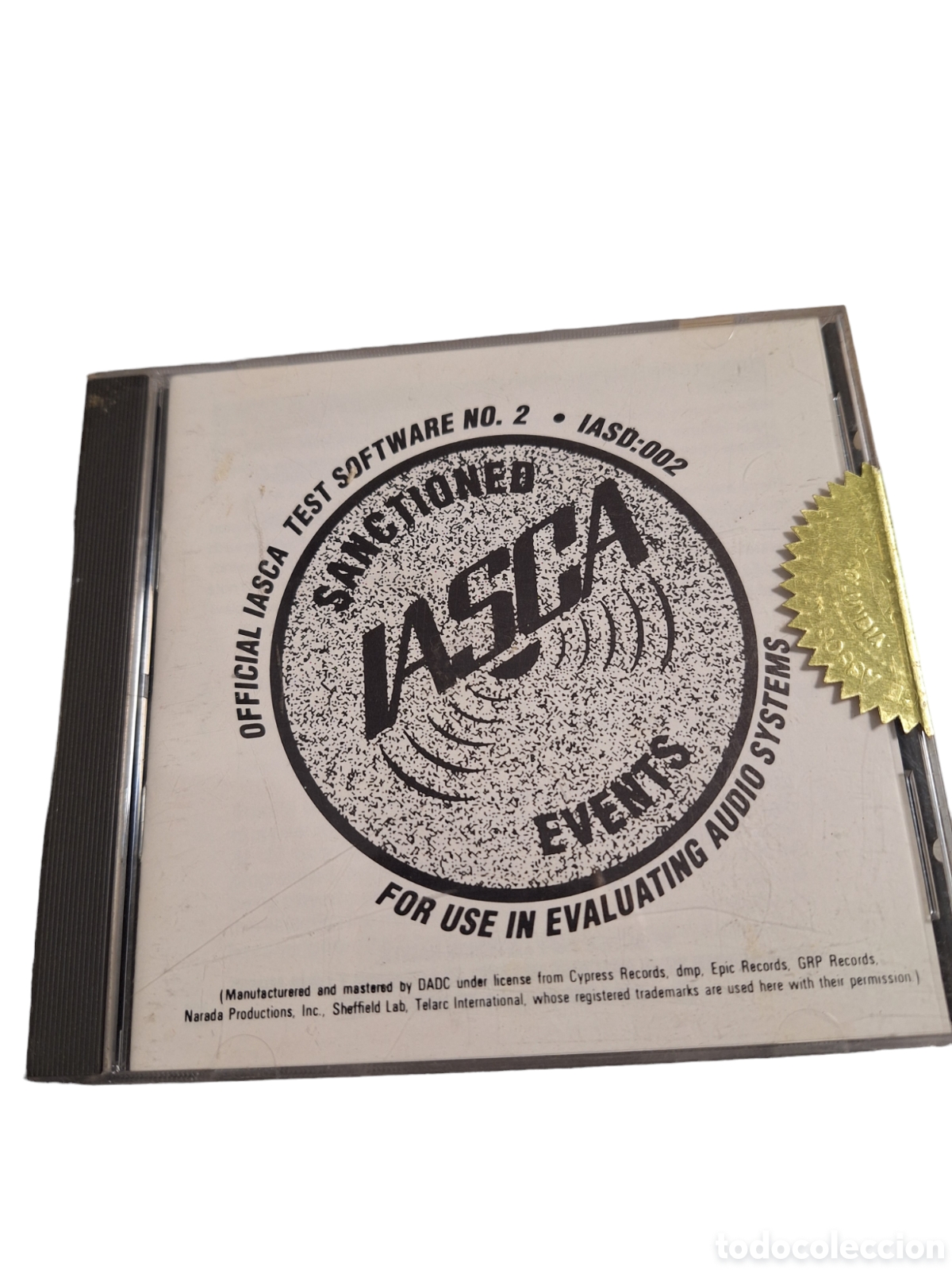 Music CDs: SCD169 OFFICIAL LASCA TEST SOFTWARE NO. 2 CD MUSICA