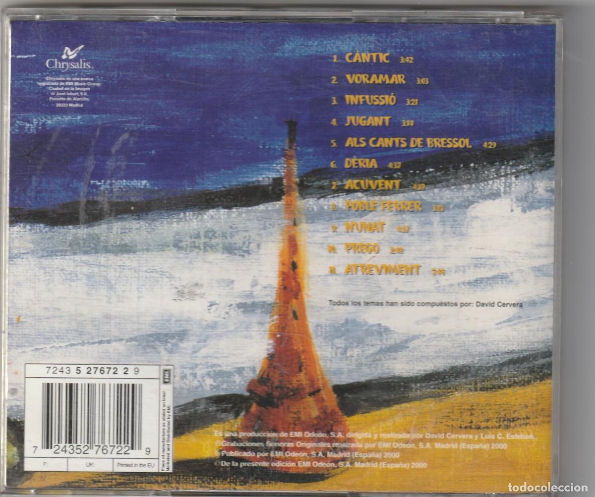 CDs de m&uacute;sica: DAVID CERVERA - TALA&Uuml;D (CD CHRYSALIS 2000) - Foto 2