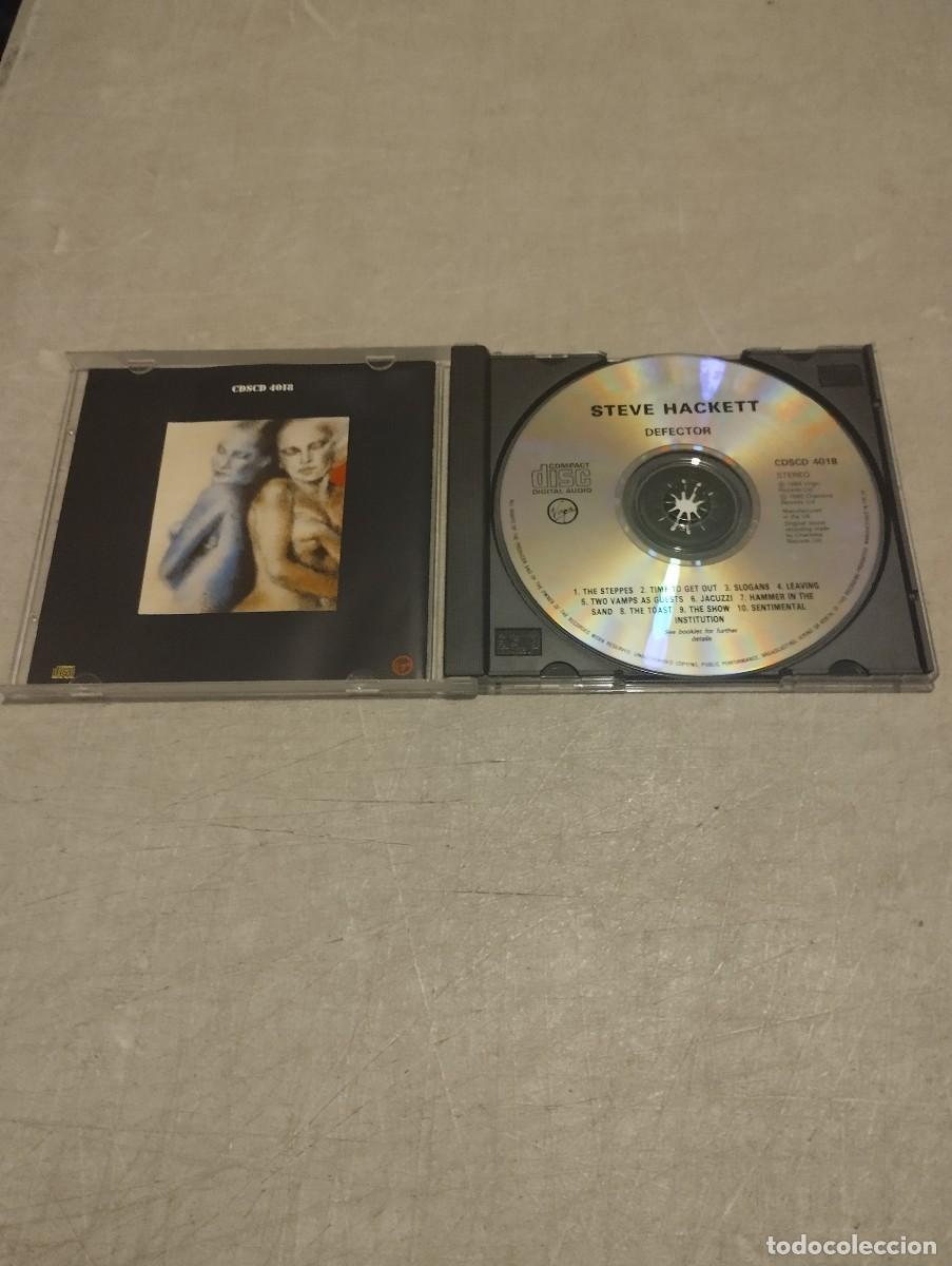 CDs de m&uacute;sica: Steve Hackett CD Defector - Foto 2