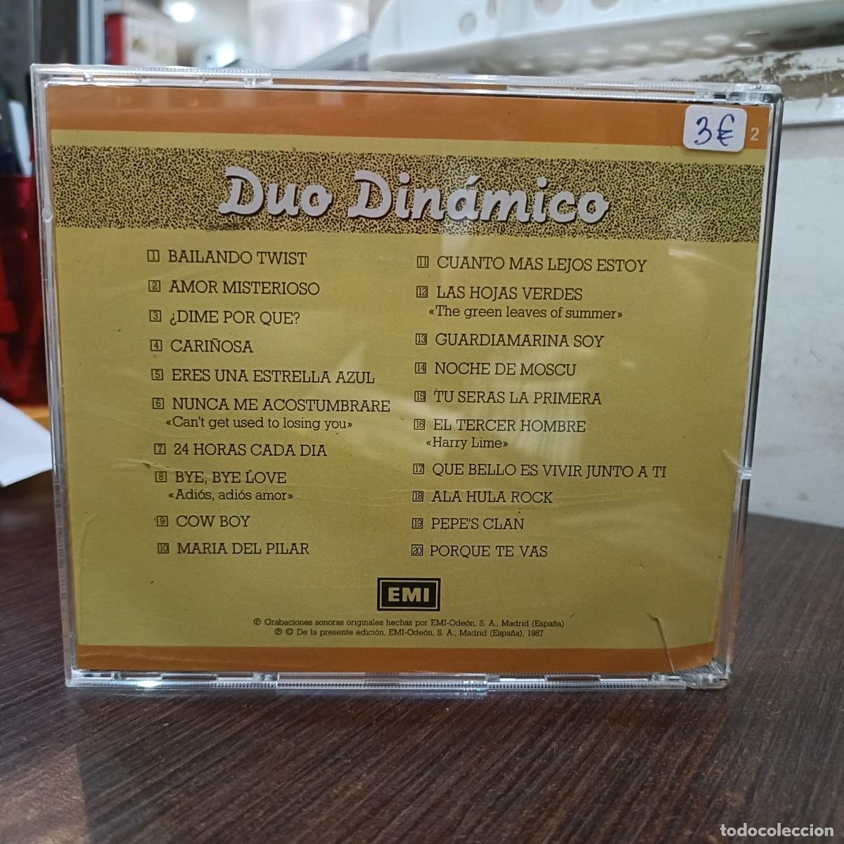 CDs de m&uacute;sica: D&uacute;o Din&aacute;mico - 20 &Eacute;xitos de Oro, vol. 2 - CD. - Foto 2