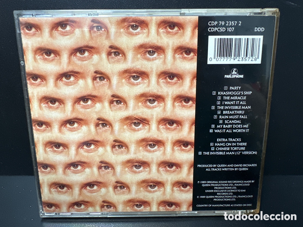 CDs de m&uacute;sica: Queen - The Miracle (CD, Album) - Foto 2