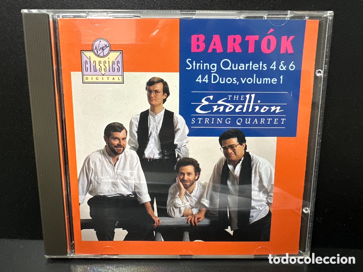 CDs de m&uacute;sica: Bart&oacute;k - Endellion String Quartet - String Quartets 4 & 6 / 44 Duos, Volume 1 (CD) - Foto 1