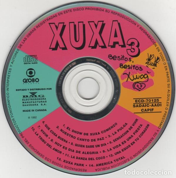 CDs de m&uacute;sica: Xuxa 3 1992 CD Argentina - Foto 3