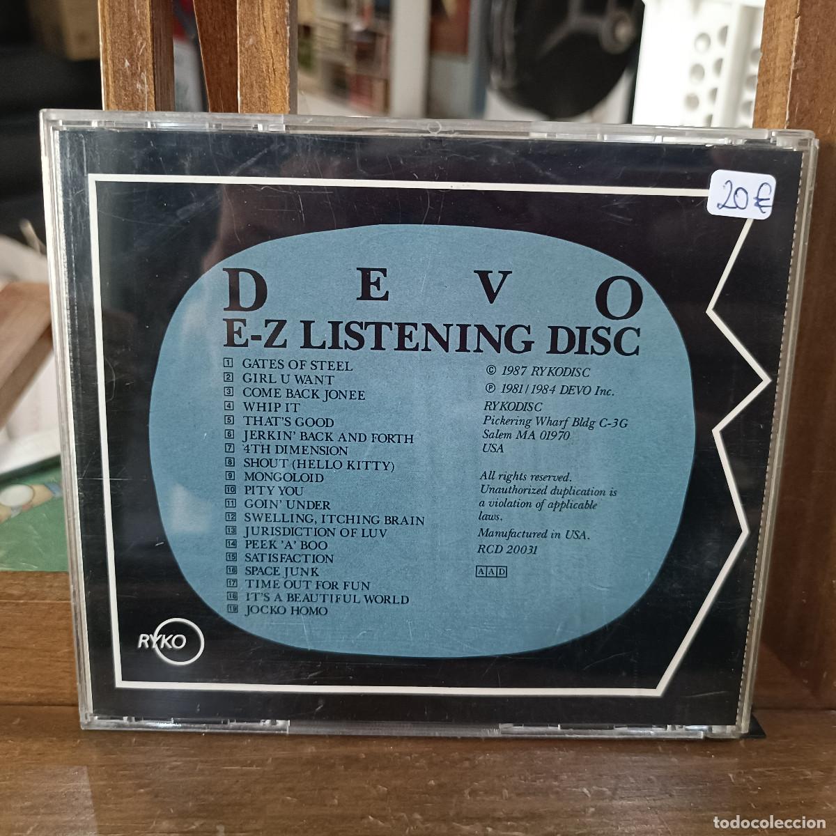 CDs de m&uacute;sica: Devo &ndash; E-Z Listening Disc - CD. - Foto 2