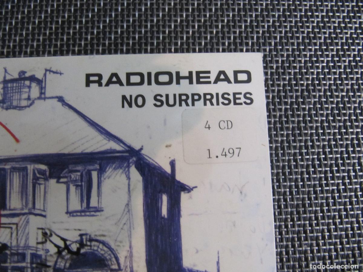 CDs de m&uacute;sica: RADIOHEAD: No Surprises. CD Single - Foto 2