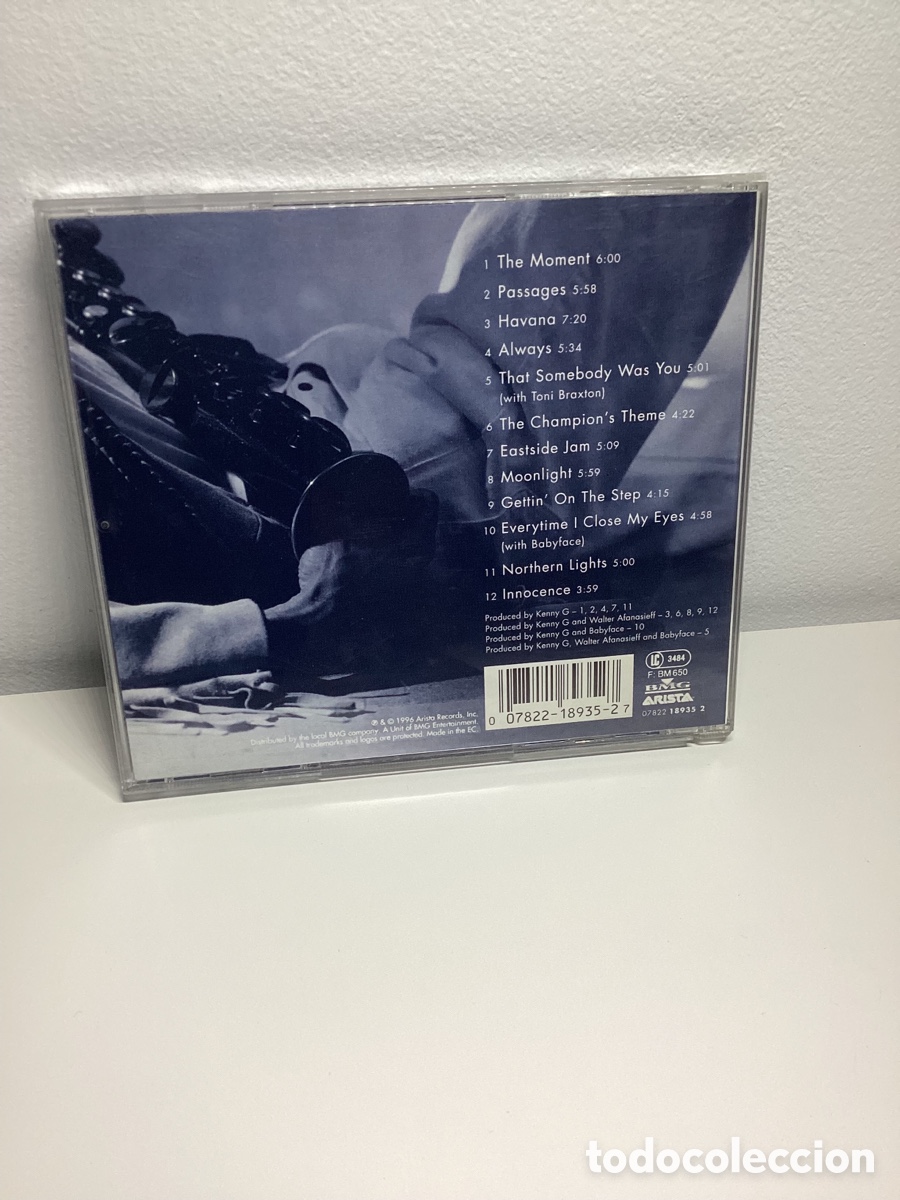 CDs de m&uacute;sica: Kenny G - The Moment - Cd 1996 - Foto 2