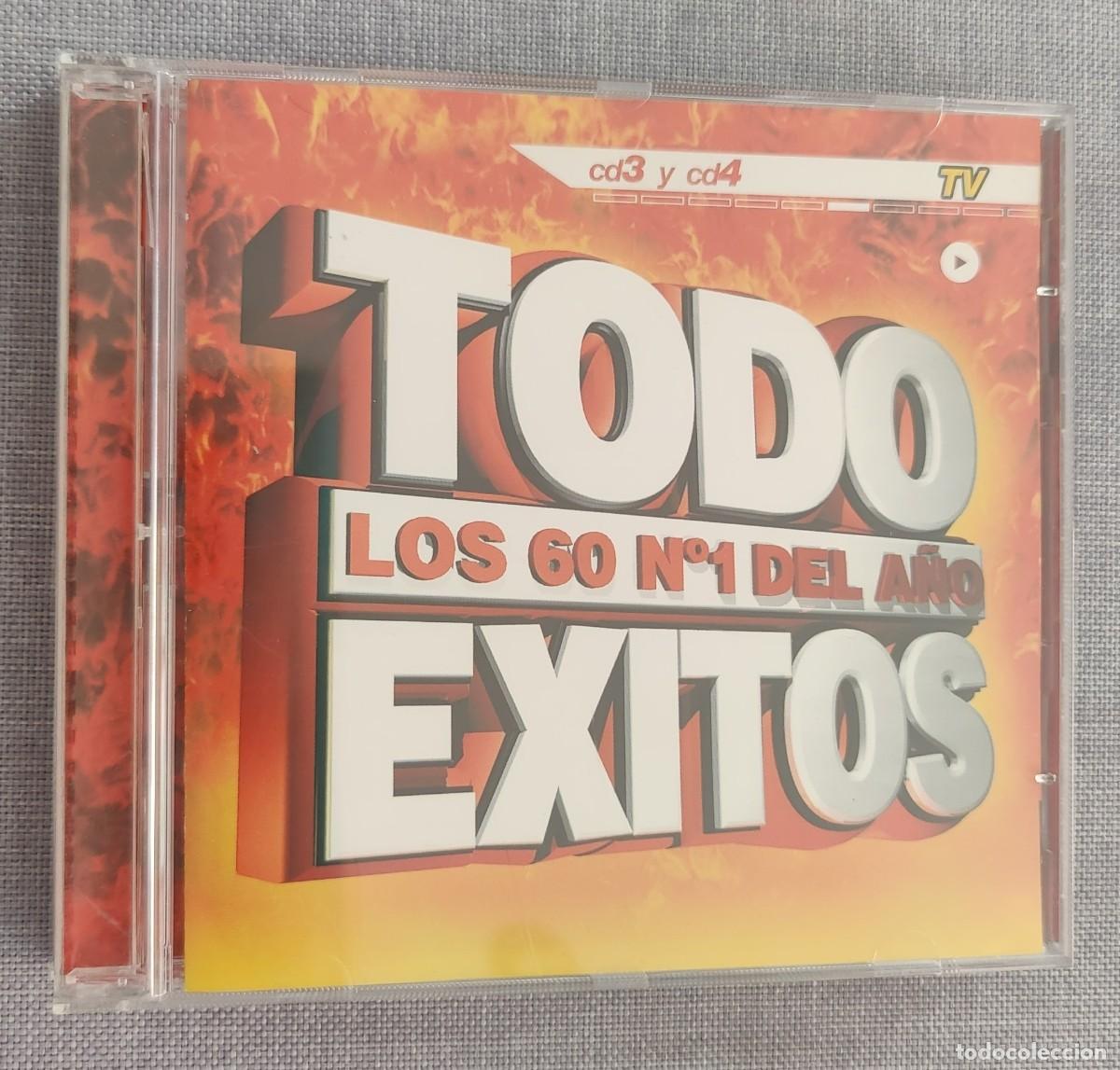 CDs de m&uacute;sica: 4 CD. Musica. Todo Exitos. Los 60 numeros 1 del a&ntilde;o. - Foto 6