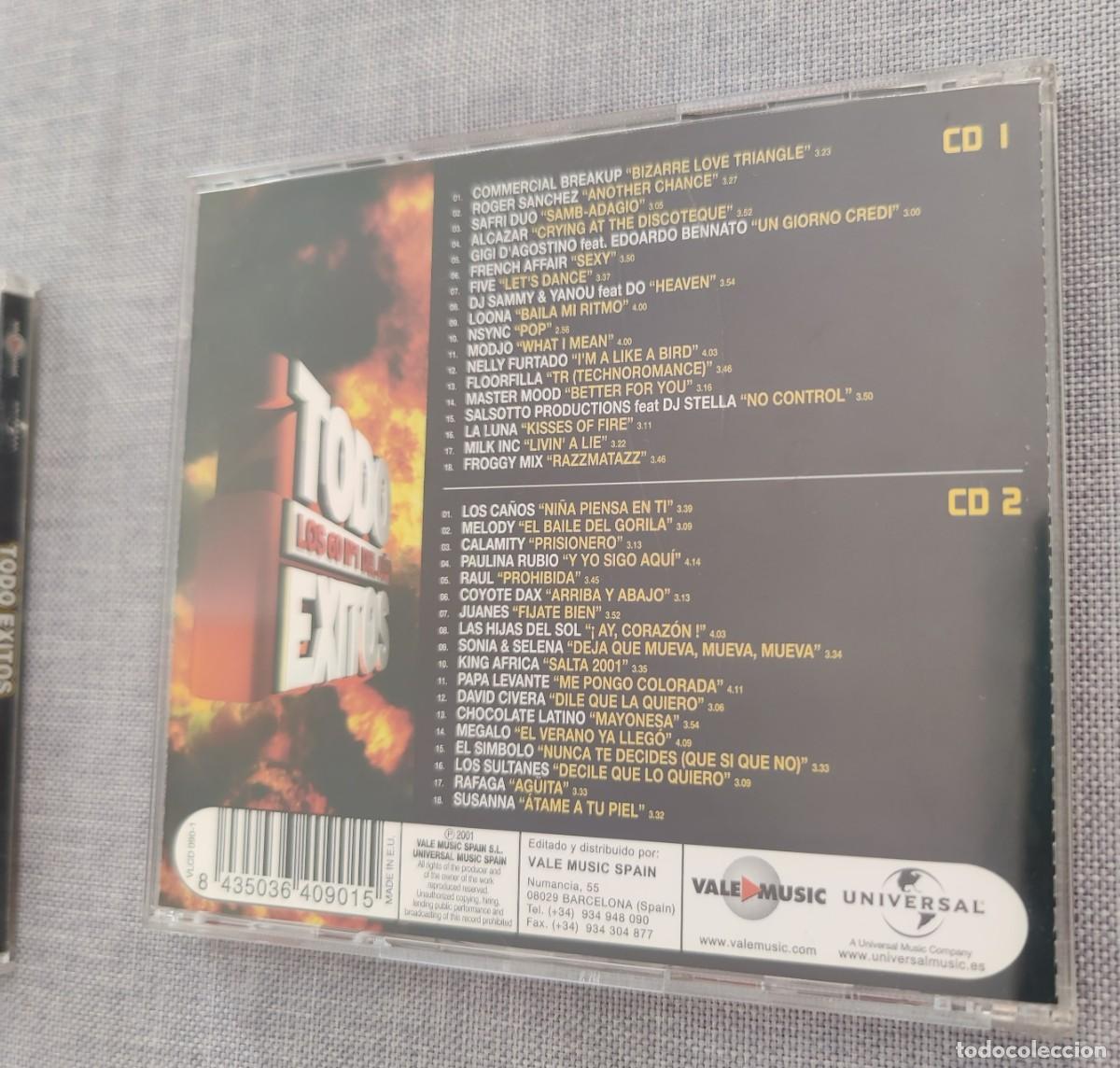 CDs de m&uacute;sica: 4 CD. Musica. Todo Exitos. Los 60 numeros 1 del a&ntilde;o. - Foto 8