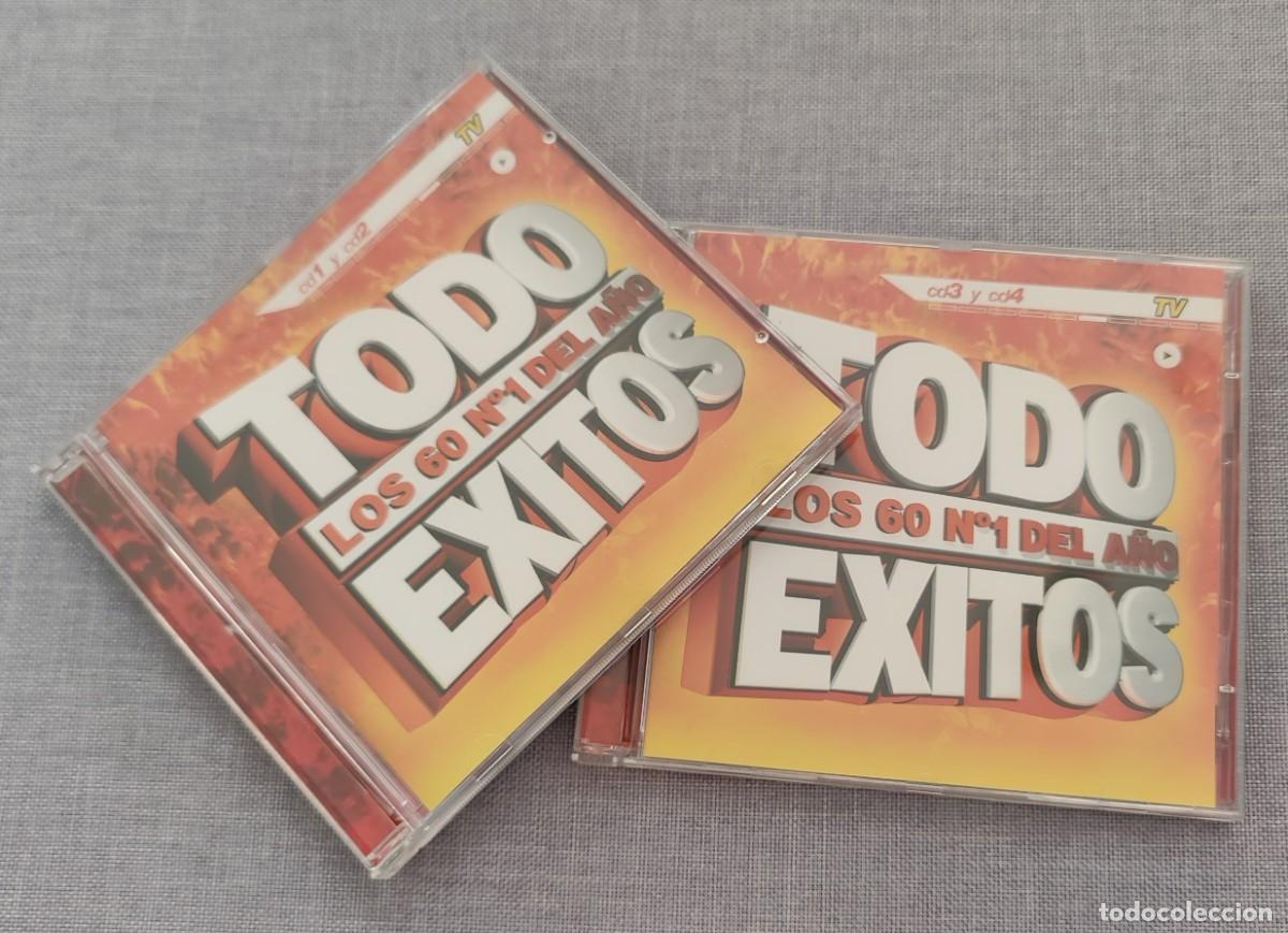 CDs de m&uacute;sica: 4 CD. Musica. Todo Exitos. Los 60 numeros 1 del a&ntilde;o. - Foto 9