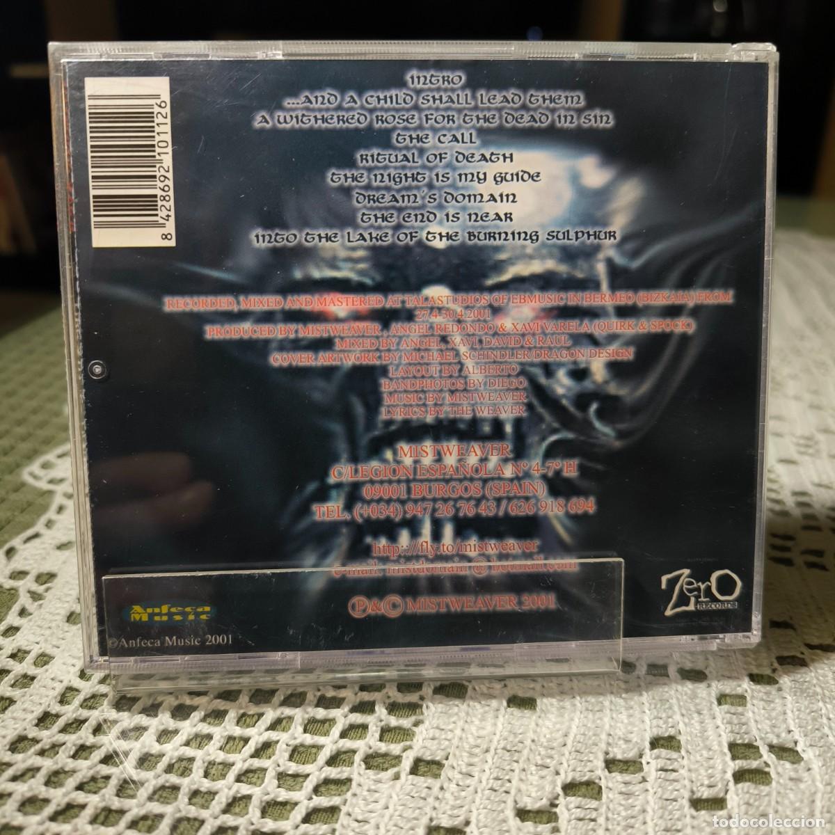 CDs de m&uacute;sica: Mistweaver &ndash; Dreams Domain CD - Foto 2