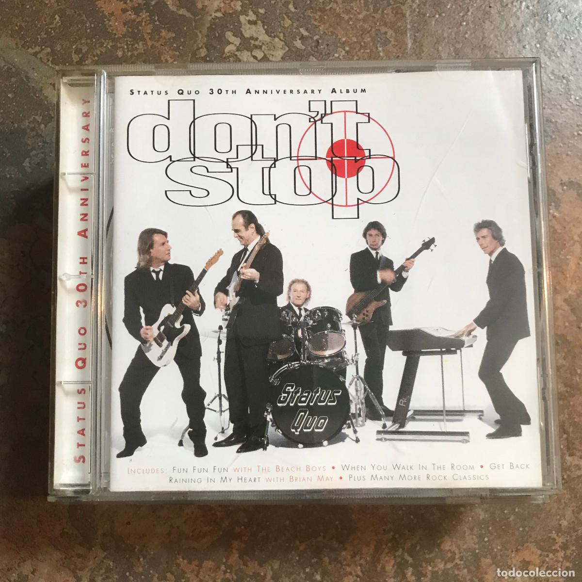 CDs de m&uacute;sica: STATUS QUO - DONT STOP - CD POLYGRAM 1996 - Foto 1