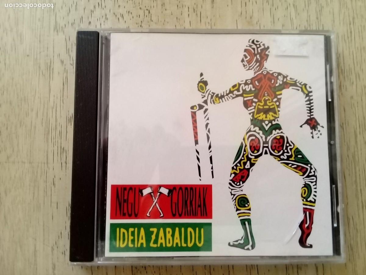 CDs de m&uacute;sica: Negu gorriak. Ideia zabaldu. CD - Foto 1