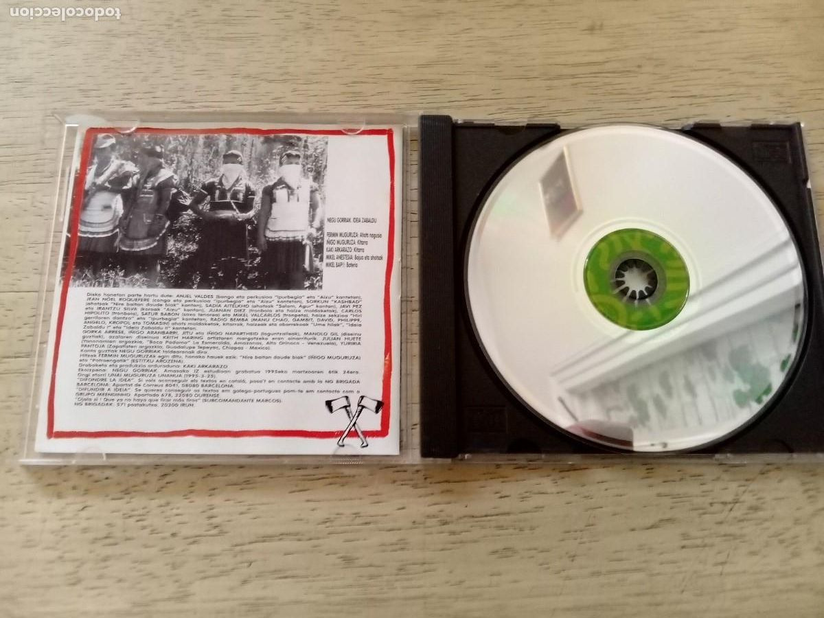 CDs de m&uacute;sica: Negu gorriak. Ideia zabaldu. CD - Foto 4