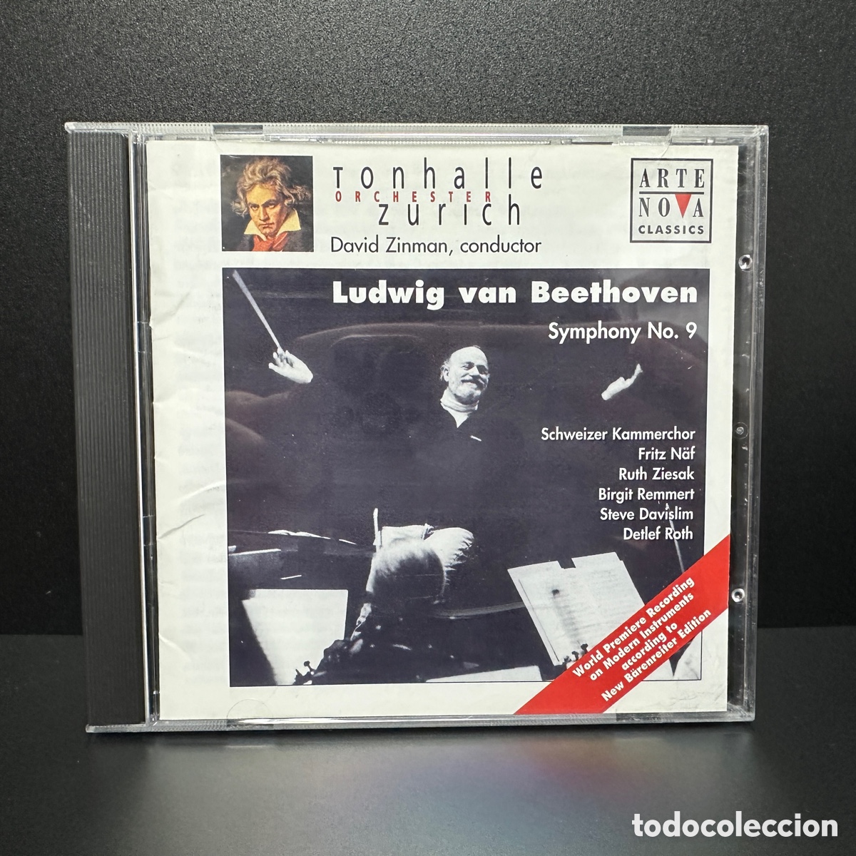 CDs de m&uacute;sica: Beethoven - David Zinman - Symphony No. 9 (CD) - Foto 1