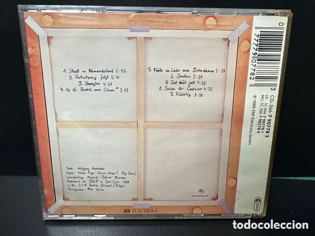 CDs de m&uacute;sica: BAP - Da Capo (CD, Album) - Foto 2