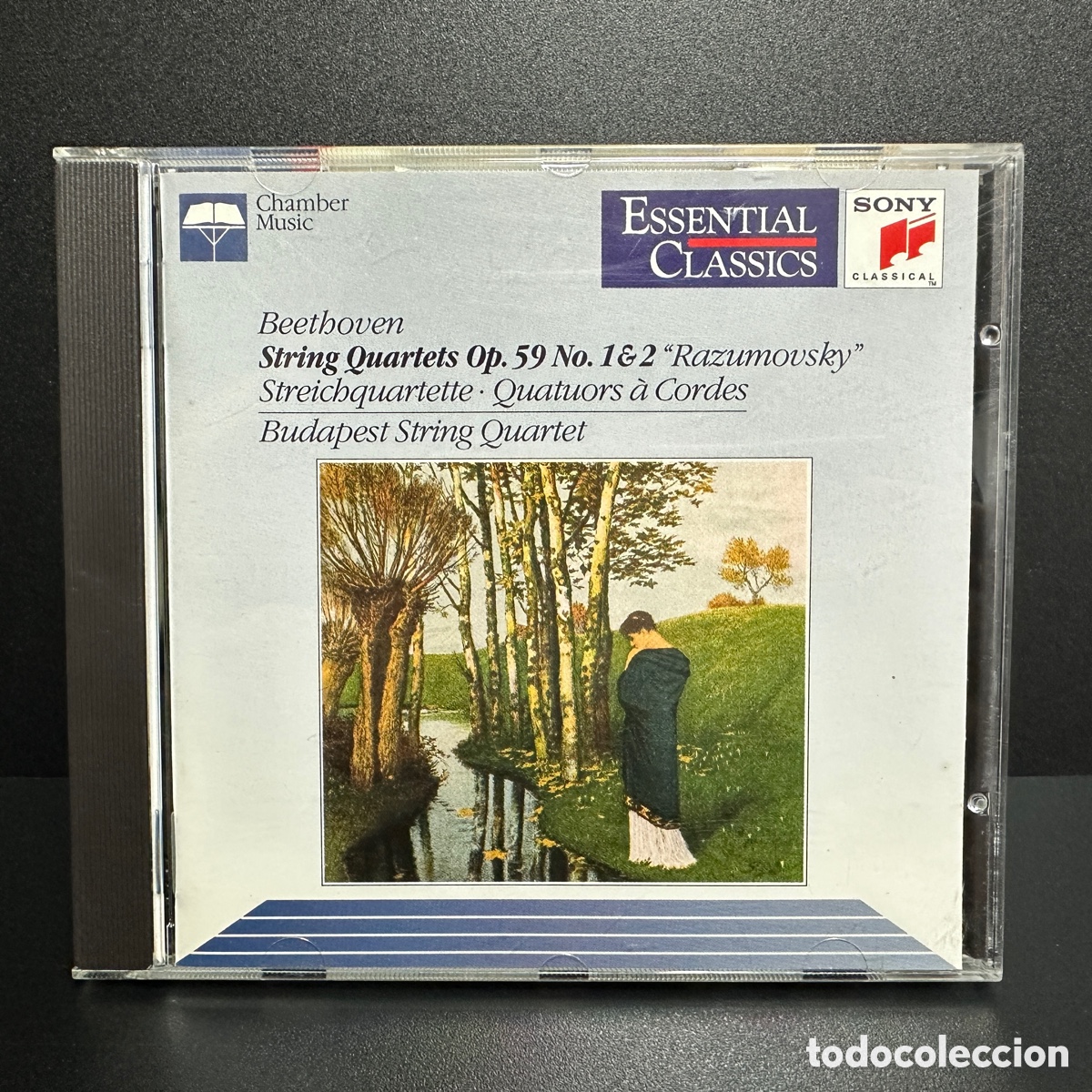 CDs de m&uacute;sica: Beethoven - Budapest String Quartet - String Quartets Op. 59 No. 1 & 2 (CD) - Foto 1